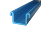 O plástico de trituração moldado parte a forma personalizada do perfil extrusão plástica U do PVC