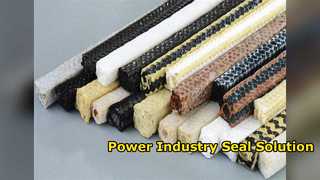 Selo de energia elétrica para embalagem de fibra de aramida